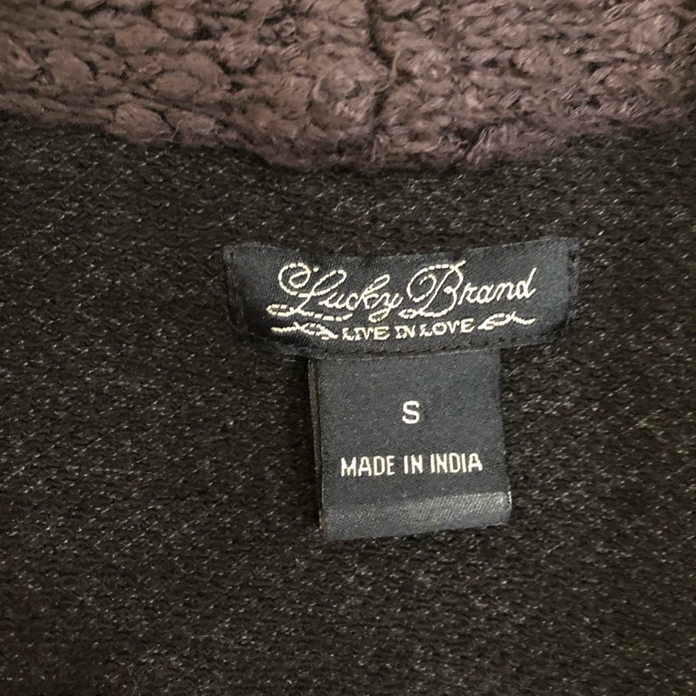 Lucky Brand Open Draped Cardigan | Size S 🍀 - Picture 2 of 3